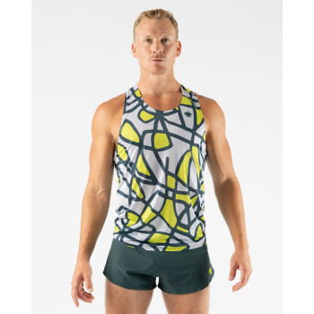 RABBIT - Men's - Speedeez - Lime Abstract